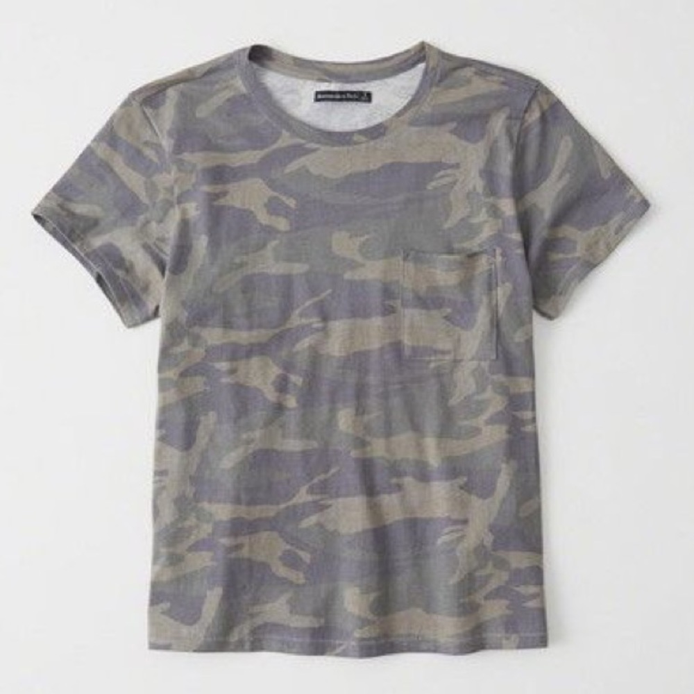 Abercrombie & Fitch Boyfriend Camo Tee!